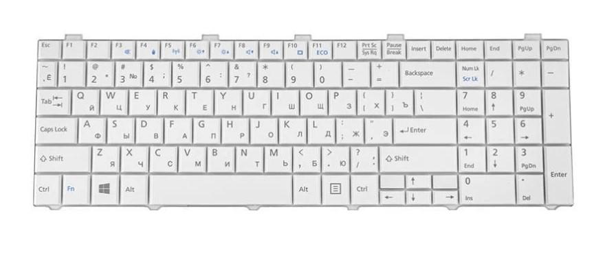 Клавиатура для ноутбука Fujitsu-Siemens LifeBook AH531 (184100)