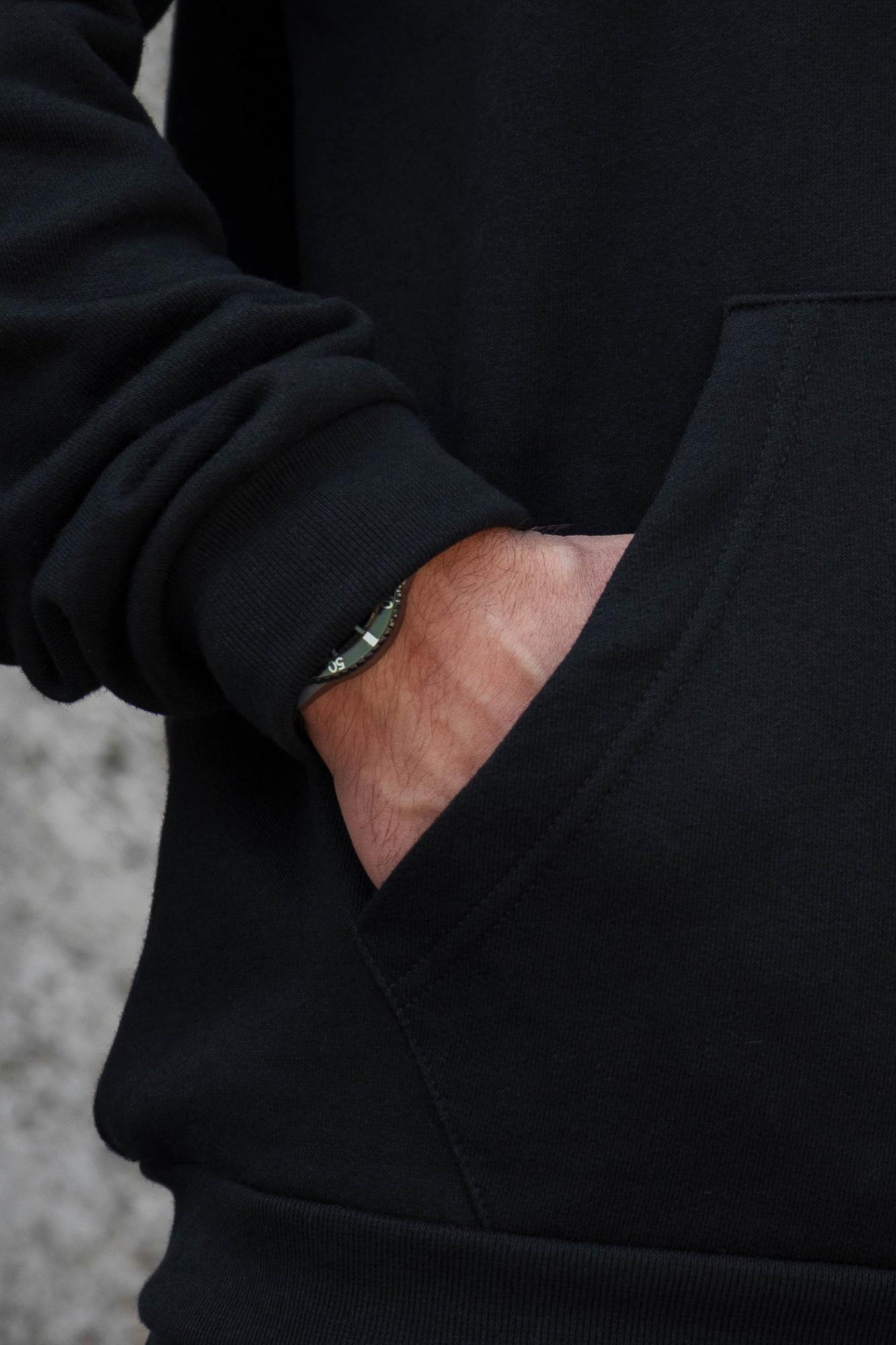 Худи-зип с принтом Without Calomity  Black S/M Black (S/M8055788) - фото 6