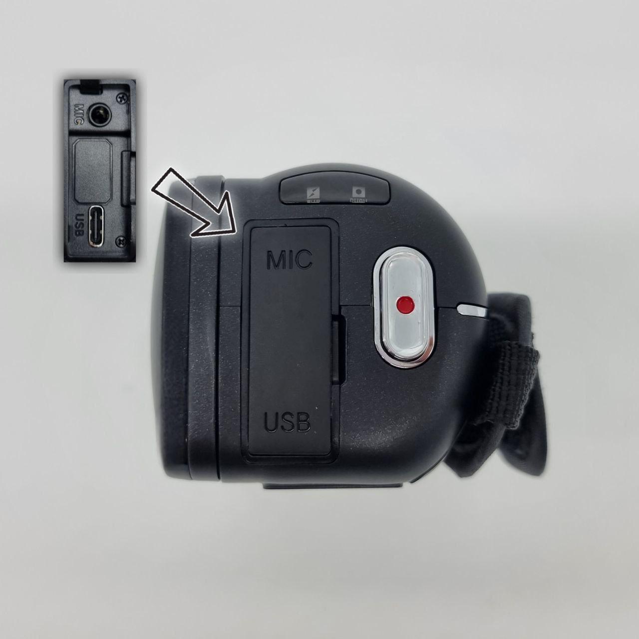 Відеокамера DVC 4К/48Mp + SD 64gb/HDV-514K Plus Black - фото 5 Відеокамера DVC 4К/48Mp + SD 64gb/HDV-514K Plus Black - фото 5