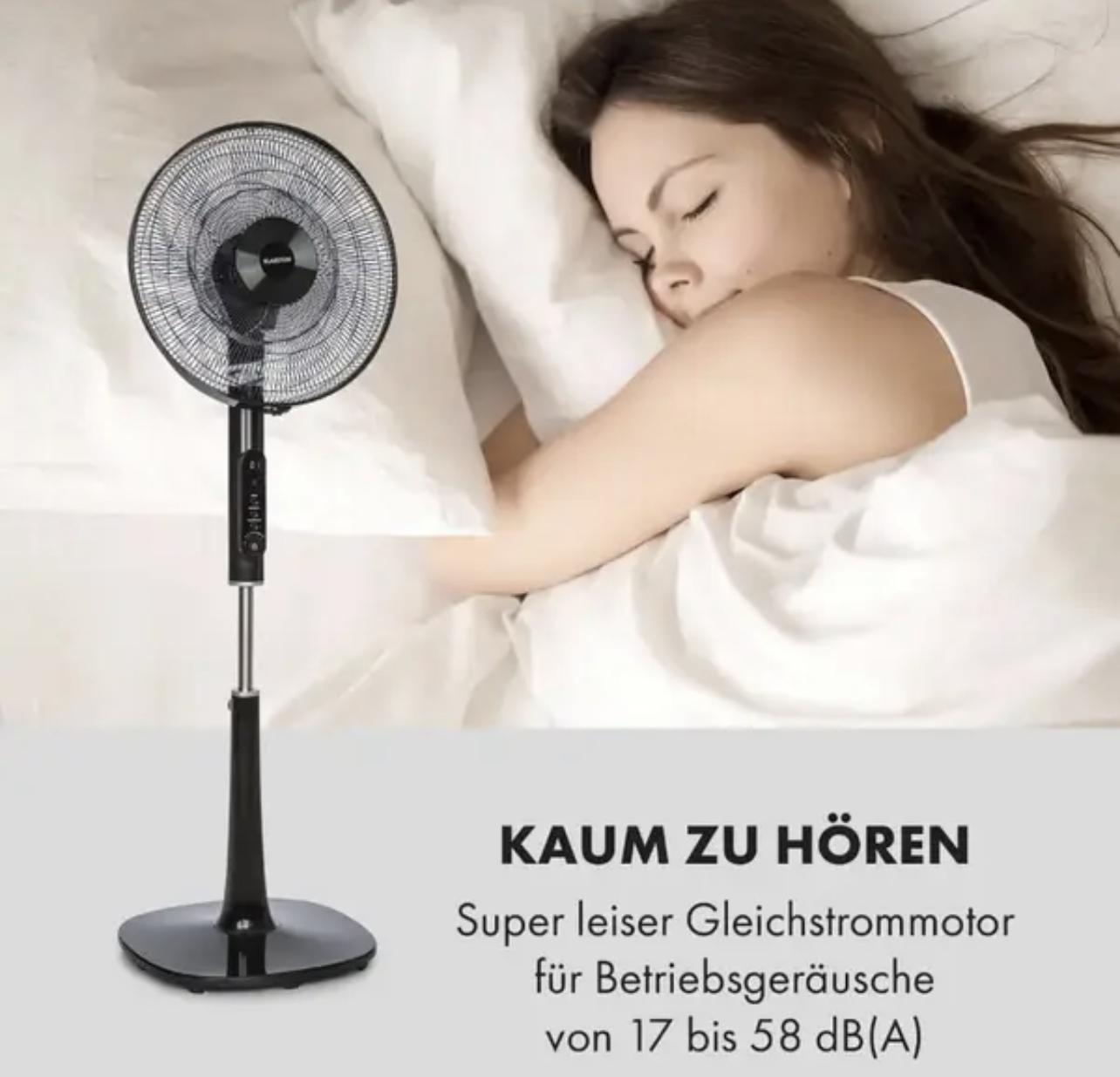 Вентилятор KLARSTEIN Sommerwind с системой DoubleBreeze 35 Вт Черный (10034675) - фото 3