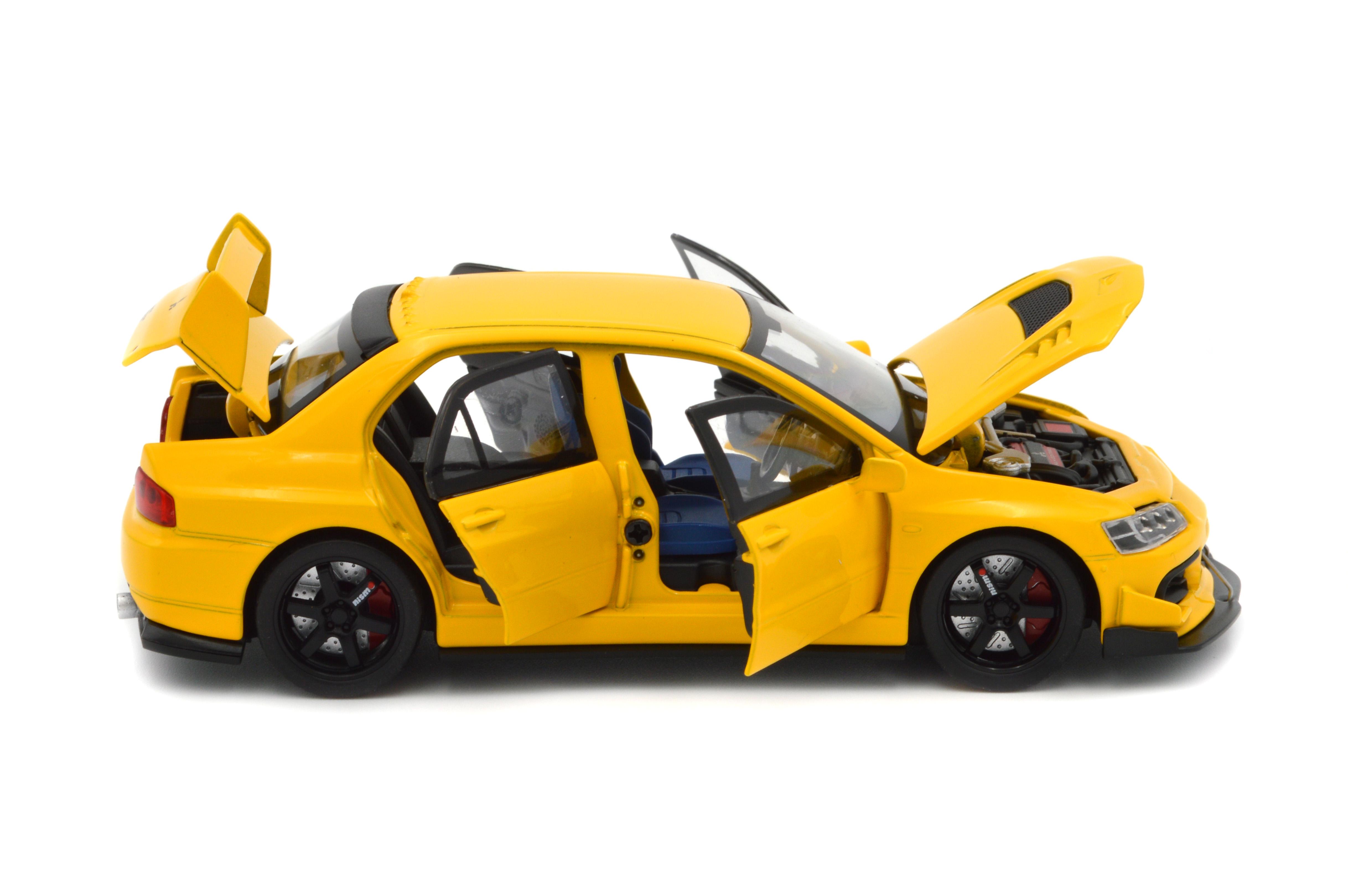 Іграшкова машинка металева Mitsubishi Lancer Evolution X 1:32 світло/звук/інерція/відкриваються двері (20651Y) - фото 6 Іграшкова машинка металева Mitsubishi Lancer Evolution X 1:32 світло/звук/інерція/відкриваються двері (20651Y) - фото 6