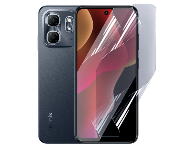 Противоударная гидрогелевая пленка Hydrogel Film для Infinix Hot 50i, Transparent Противоударная гидрогелевая пленка Hydrogel Film для Infinix Hot 50i, Transparent