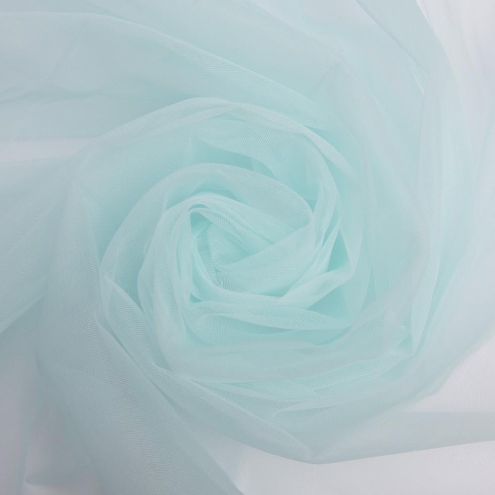 Тканина фатин V-H23 євро 3,0 м Холодний ментоловий (23705) - фото 1 Тканина фатин V-H23 євро 3,0 м Холодний ментоловий (23705) - фото 1