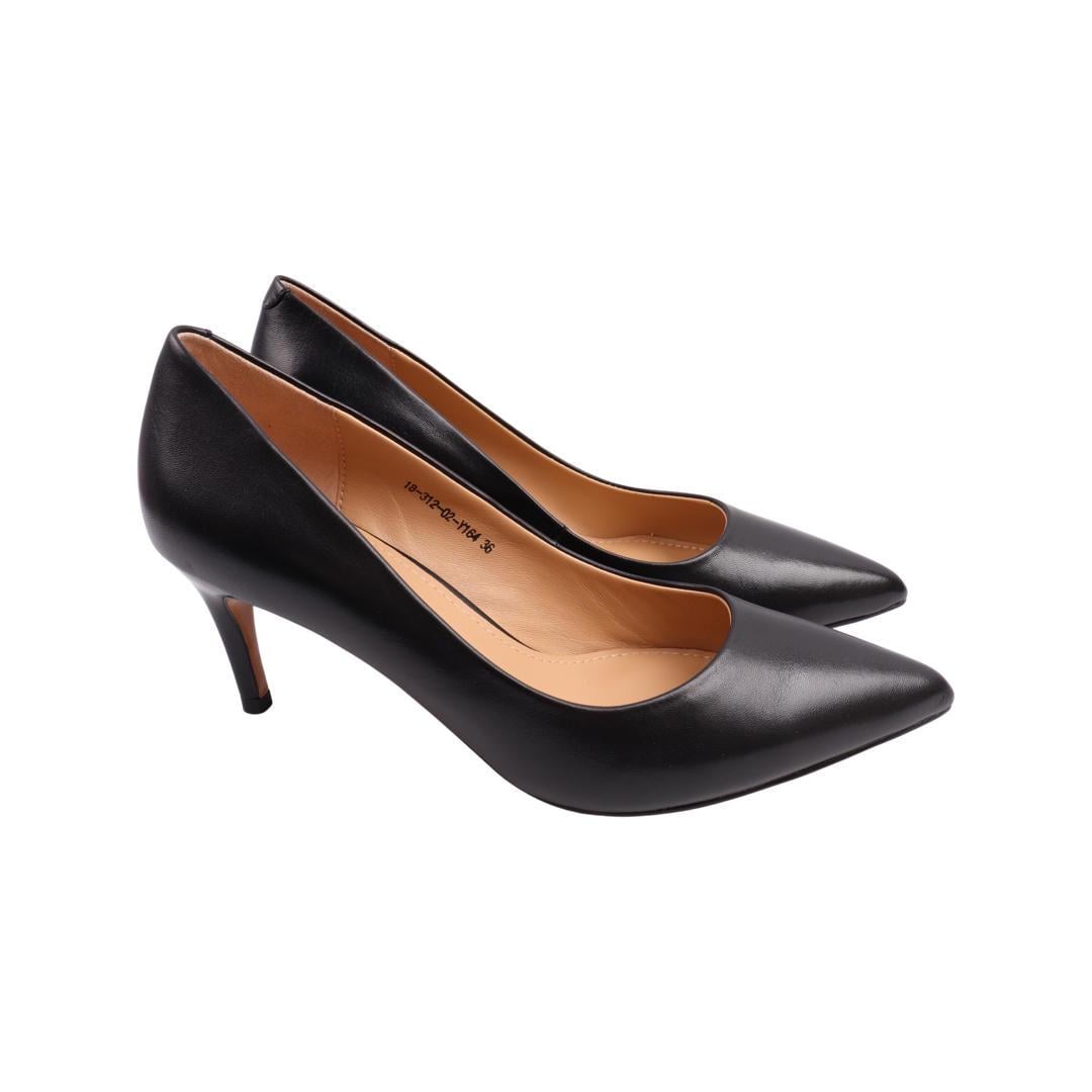 Туфли женские Djovannia из кожи р. 36 Черный (51-22DT)