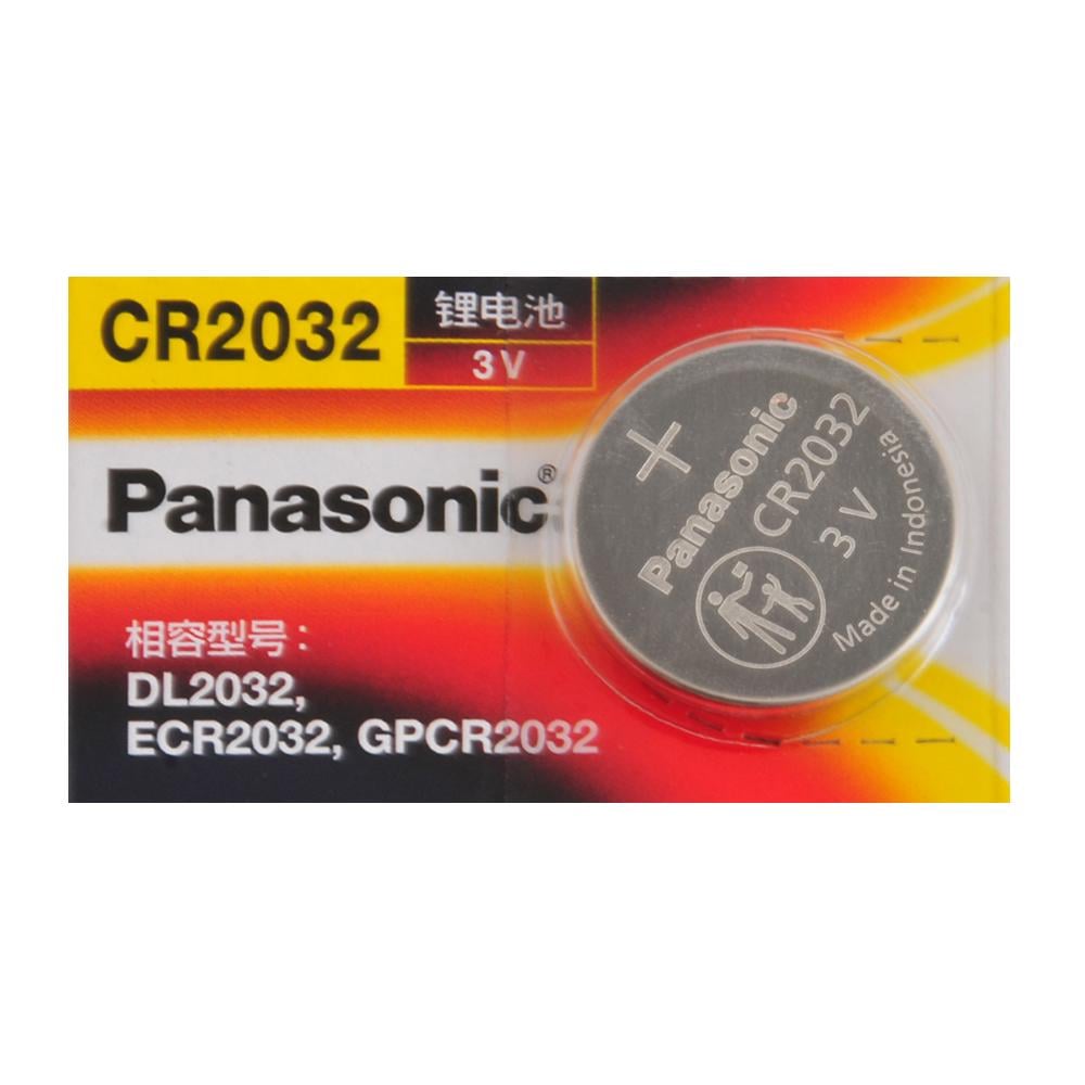 Батарейка дисковая 3V Panasonic CR2032 (18599)