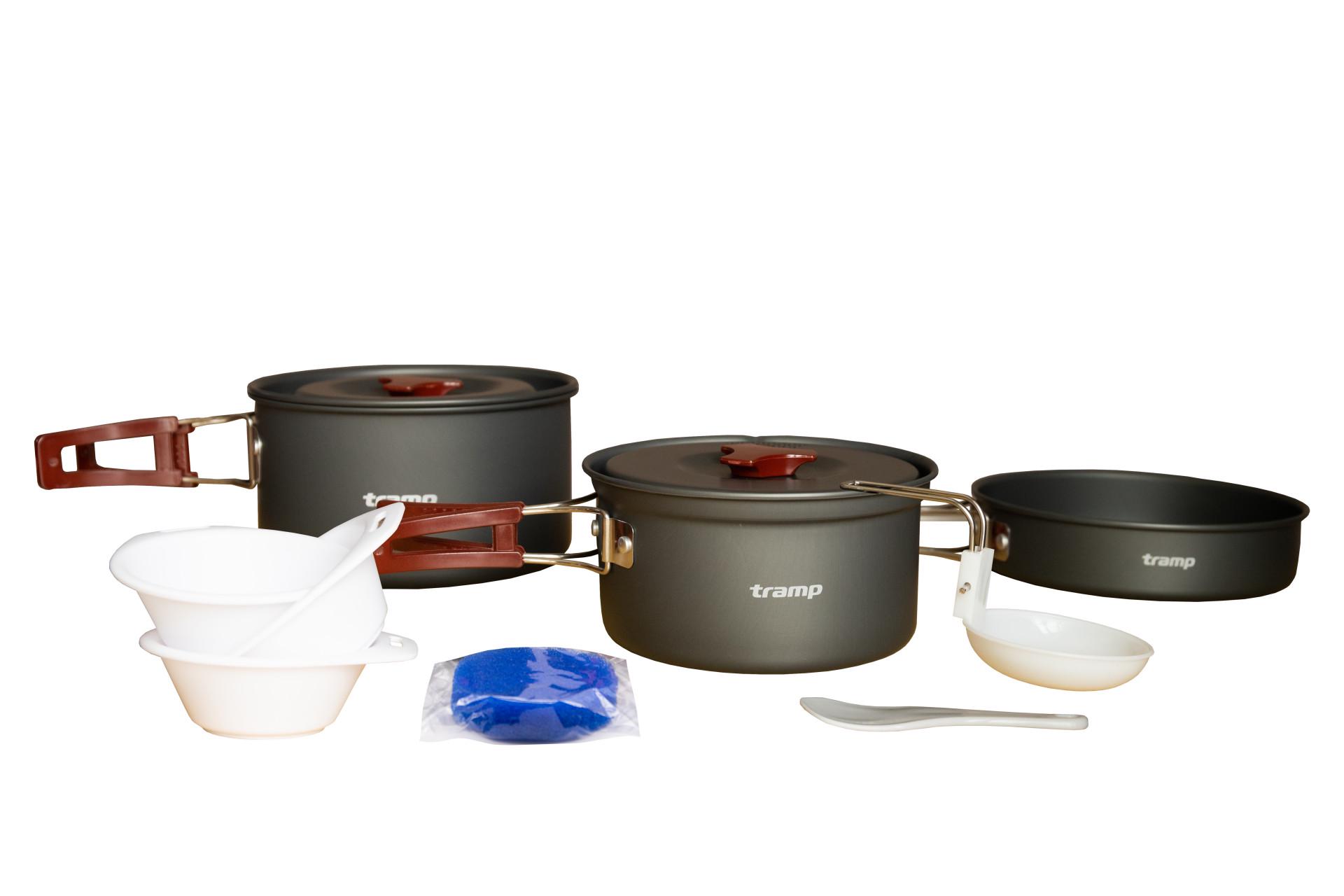 Набор посуды Tramp с анодированного алюминия (1042-TRC-024)