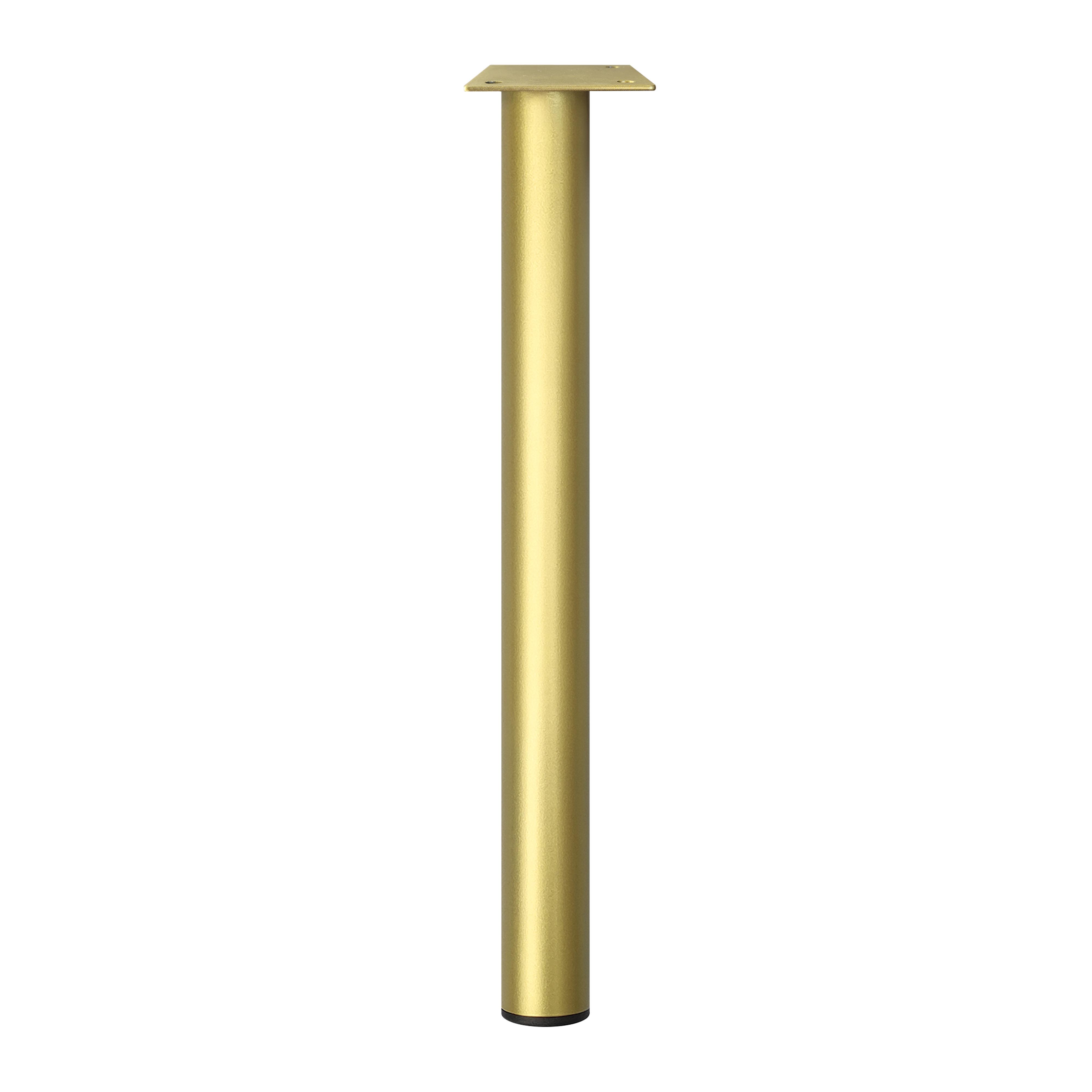 Мебельная ножка INSTIGO из металла 450 мм Золотой (1411) - фото 1 Мебельная ножка INSTIGO из металла 450 мм Золотой (1411) - фото 1