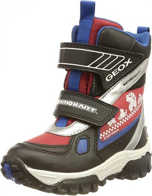 Ботинки зимние Geox Himalaya р. EUR 38 Black/Red (7500035)