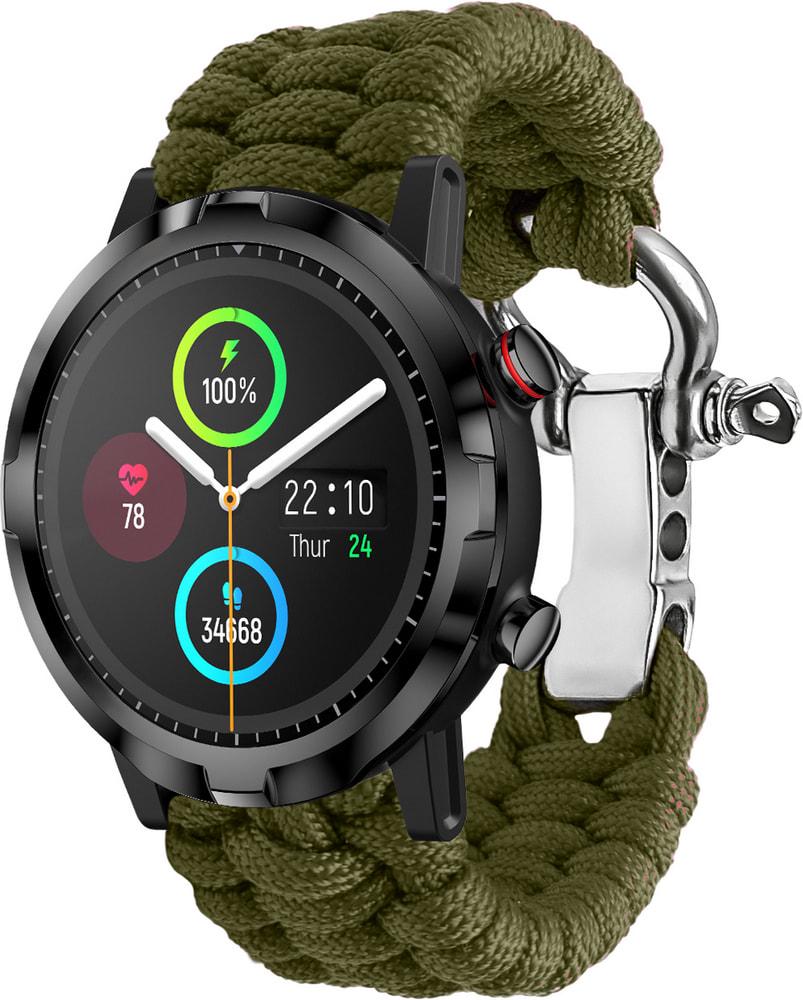 Ремешок из Паракорда Ruper для Haylou Smart Watch RT LS05S (22mm) Khaki (30819-17)