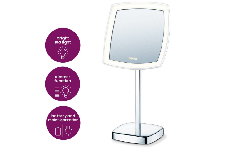 Косметичне дзеркало Beurer BS 99 з підсвічуванням - фото 5 Косметичне дзеркало Beurer BS 99 з підсвічуванням - фото 5