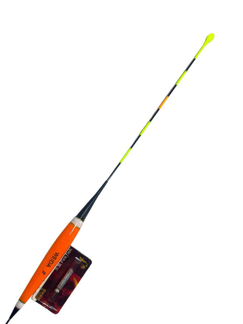 Поплавець розумний LED Weida Веретено 3 г для нічної риболовлі з індикатором Помаранчевий (2287149538) - фото 2 Поплавець розумний LED Weida Веретено 3 г для нічної риболовлі з індикатором Помаранчевий (2287149538) - фото 2