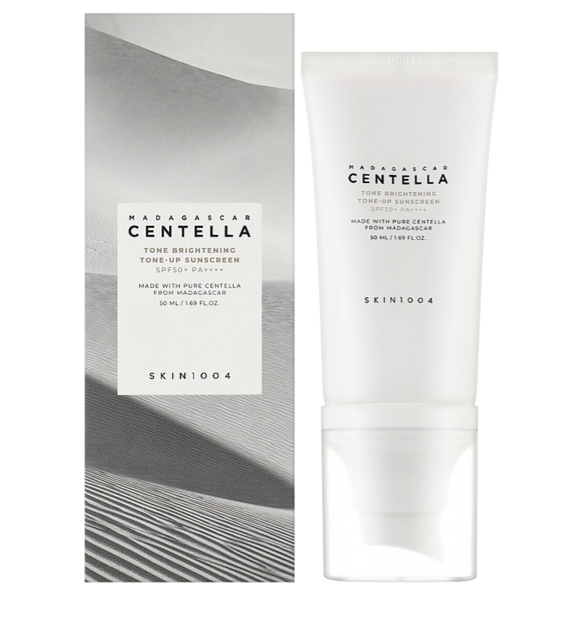 Крем солнцезащитный для лица SKIN1004 Madagascar Centella Tone Brightening Tone-Up Sunscreen SPF 50+ 50 мл