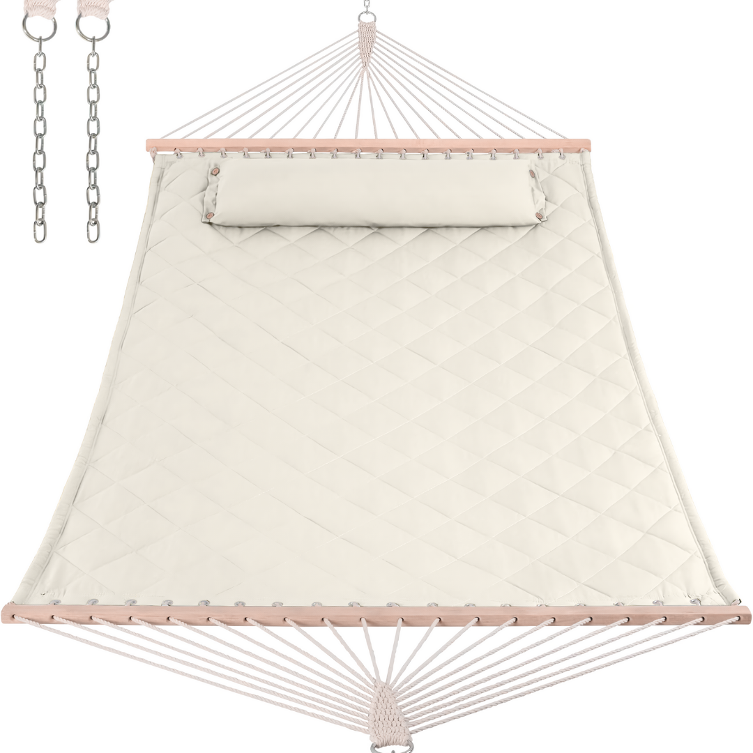 Гамак двомісний зі стійкою SOFT 50х50 см XXL 200x140 см Бежевий (2675286800) - фото 10 Гамак двомісний зі стійкою SOFT 50х50 см XXL 200x140 см Бежевий (2675286800) - фото 10