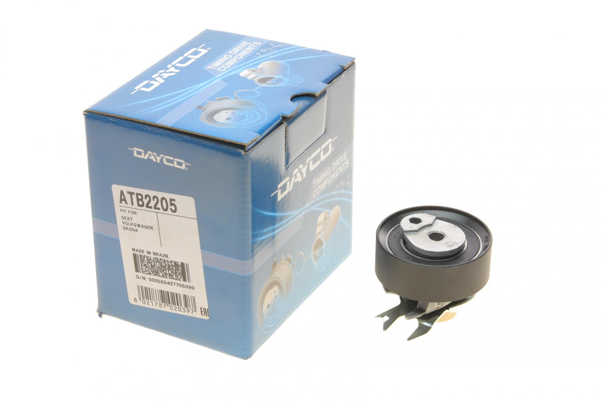 Ролик ГРМ DAYCO ATB2205 VW Caddy 1.4/1.6 95-04 натяжний 61.7x23.7 мм