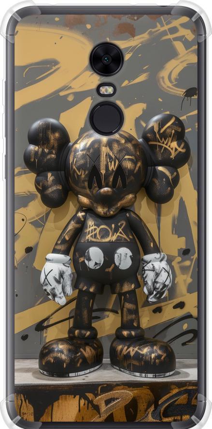 Чехол на Xiaomi Redmi 5 Plus Bronze kaws (6097sp-1347-42517)