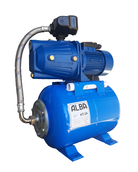 Насосна станція з механічним реле тиску ALBA JET110B/24 - фото 2 Насосна станція з механічним реле тиску ALBA JET110B/24 - фото 2