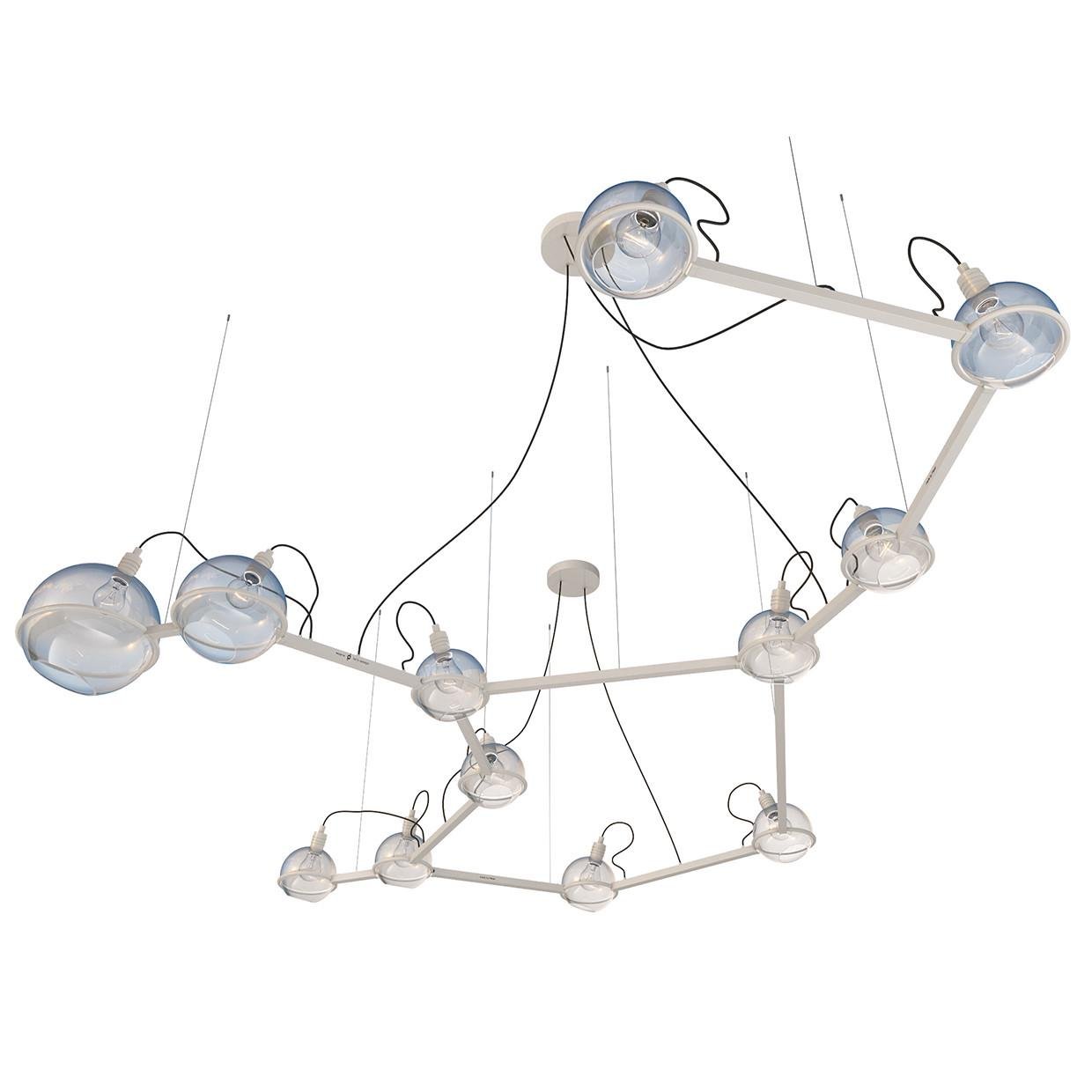 Люстра Pikart Lights Centaurus Созвездие Центавра 20921 Серебряный (1692307840)