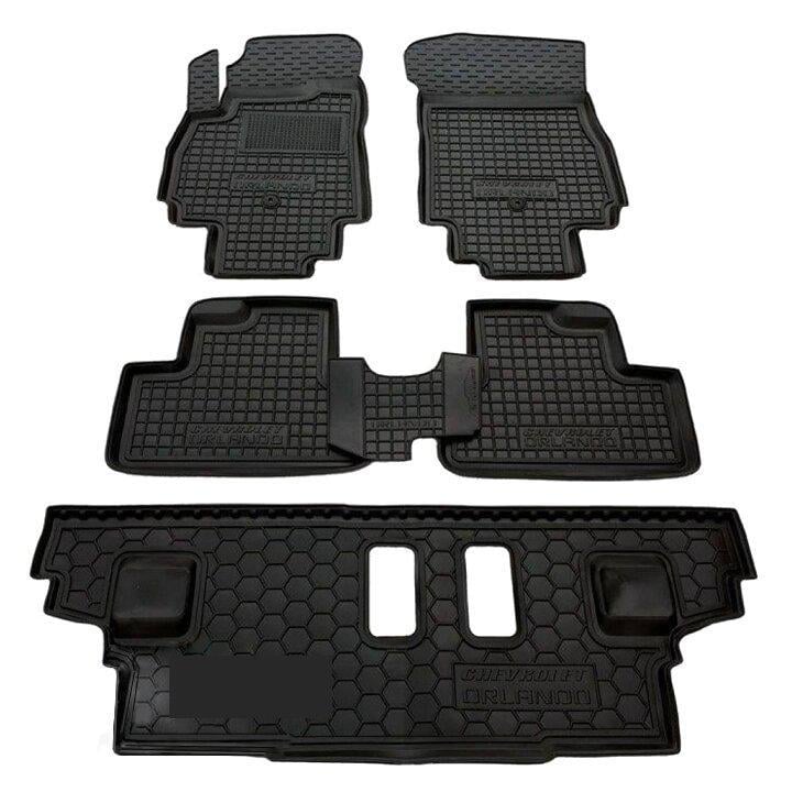 Коврики в салон AVTO-Gumm Chevrolet Orlando 2010-7 мест Черный (11511)