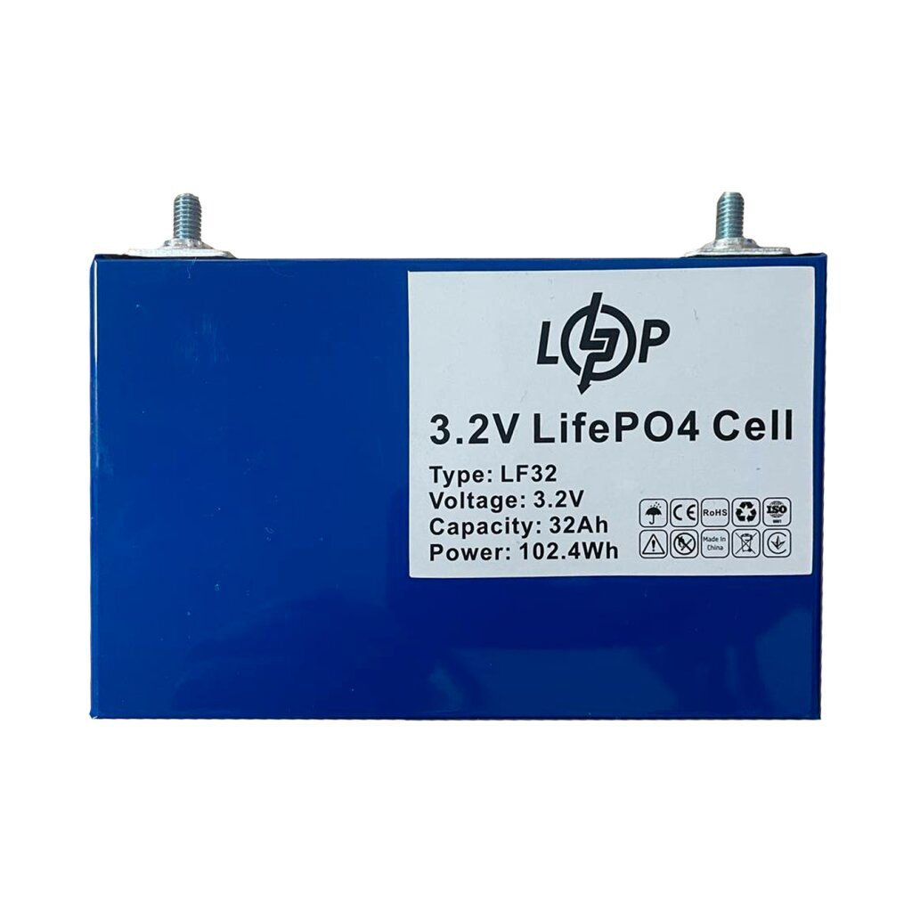 Аккумуляторная батарея LogicPower EVE LiFePO4 32 Ah 3,2V (LP22810)