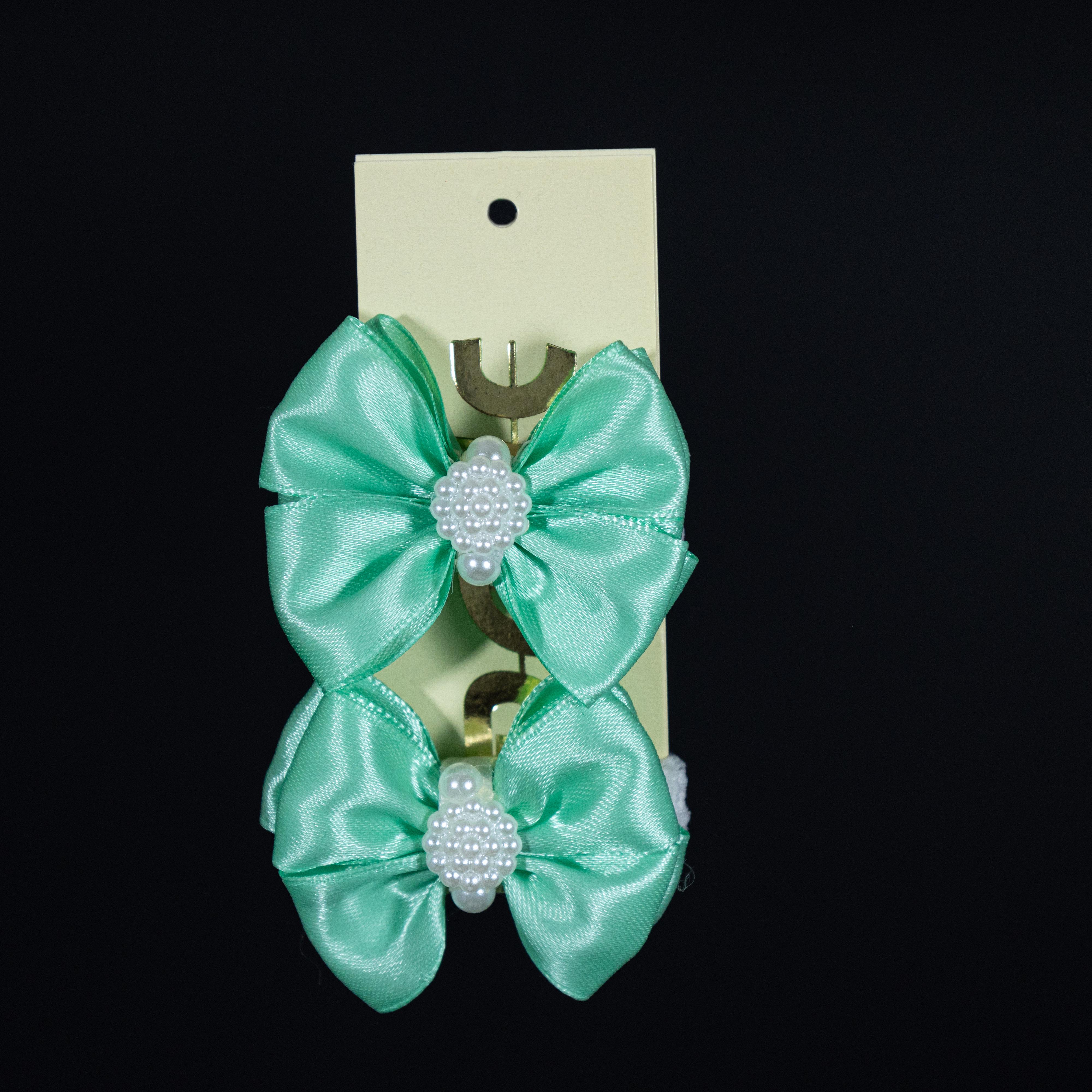 Детская резинка для волос 6 см 2 шт. Салатовый (РС6-2) - фото 3 Детская резинка для волос 6 см 2 шт. Салатовый (РС6-2) - фото 3