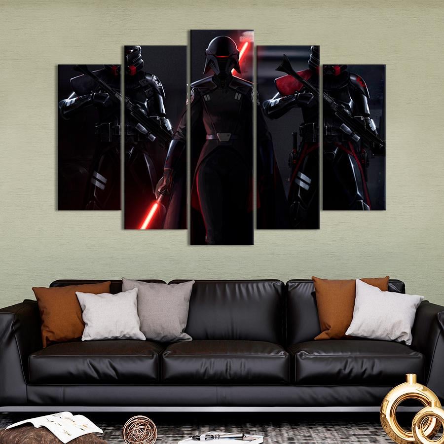 Настенний декор Компьютерная игра Star Wars Jedi: Fallen Orde 137x85 см (A195-5)