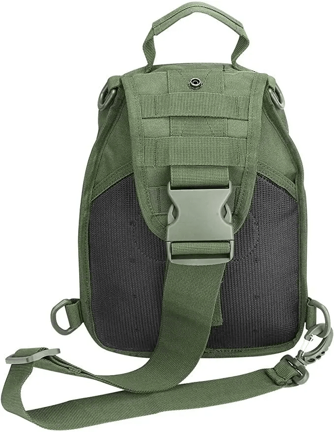 Сумка через плече Nela-Style Molle 13х26х7 см Олива (2008) - фото 3 Сумка через плече Nela-Style Molle 13х26х7 см Олива (2008) - фото 3