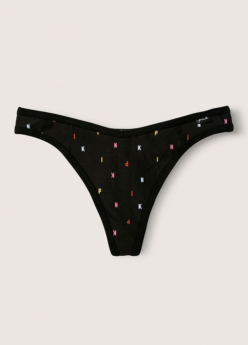 Женские трусы Victoria's Secret 7040000398870QFNL L Черный (43954577)