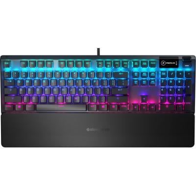 Клавіатура механічна SteelSeries Apex 5 Blue Switch UA OLED Smart Display (36266354)