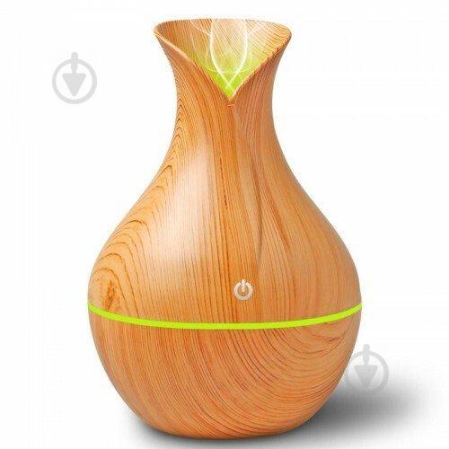 Увлажнитель воздуха iHealth с LED подсветкой Humidifier Ultrasonic Aroma 130 мл Коричневый