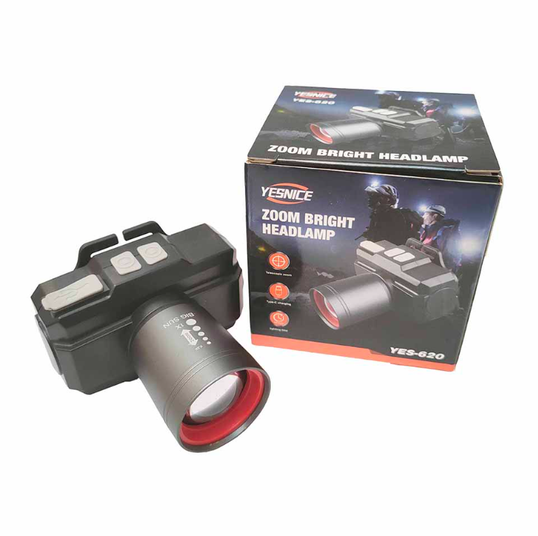 Фонарь налобный Yesnice Zoom Bright Headlamp YES-620 (2858876653)