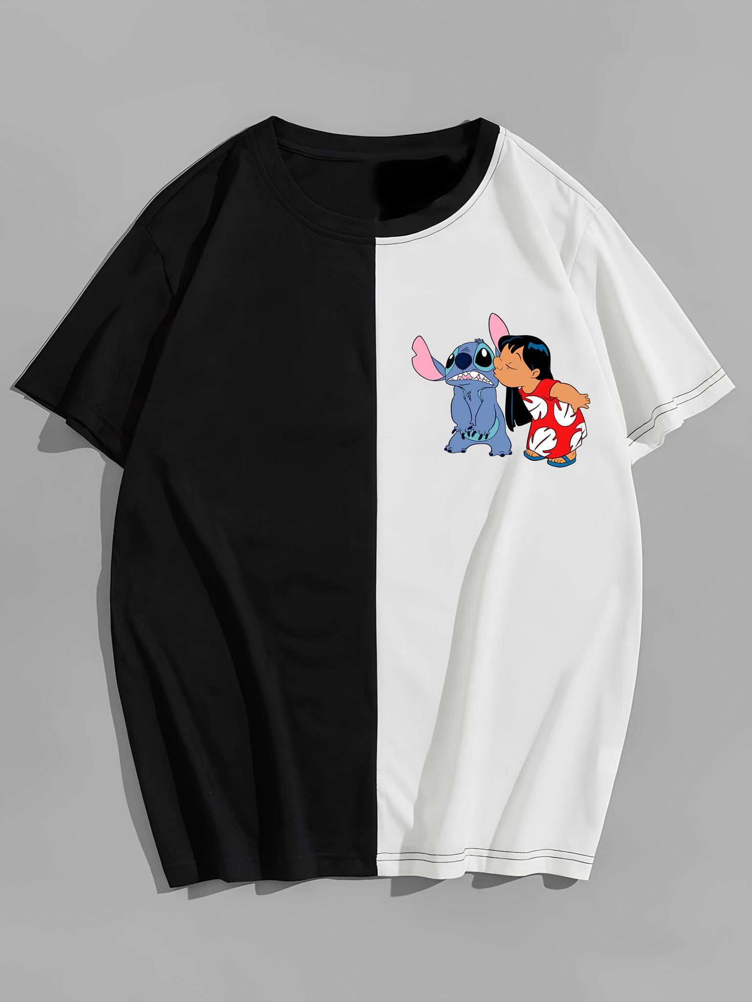 Футболка оверсайз Ліло та Стіч 57-500 L Різнокольоровий (39442)