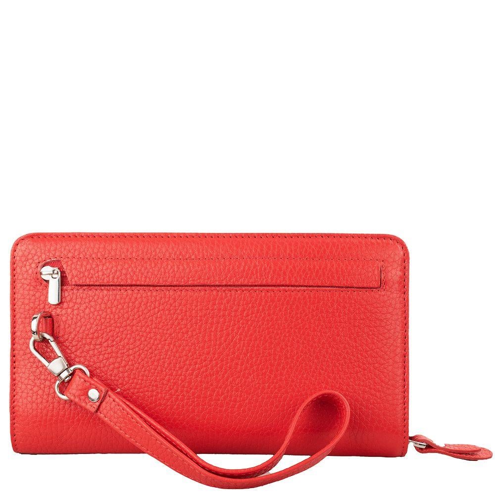Кошелек женский кожаный DESISAN 1044 Красный - фото 3