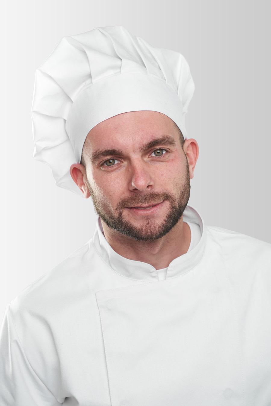 Ковпак кухаря Vsetex Білий (7329121)