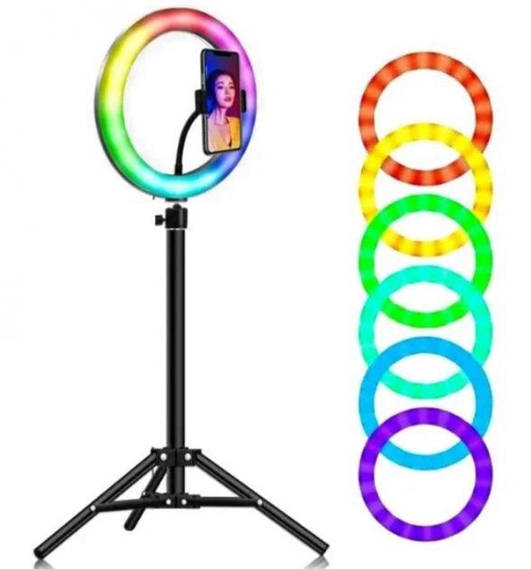 Селфі-кільце з RGB підсвічуванням Soft Ring Light MJ300 (1230) - фото 4