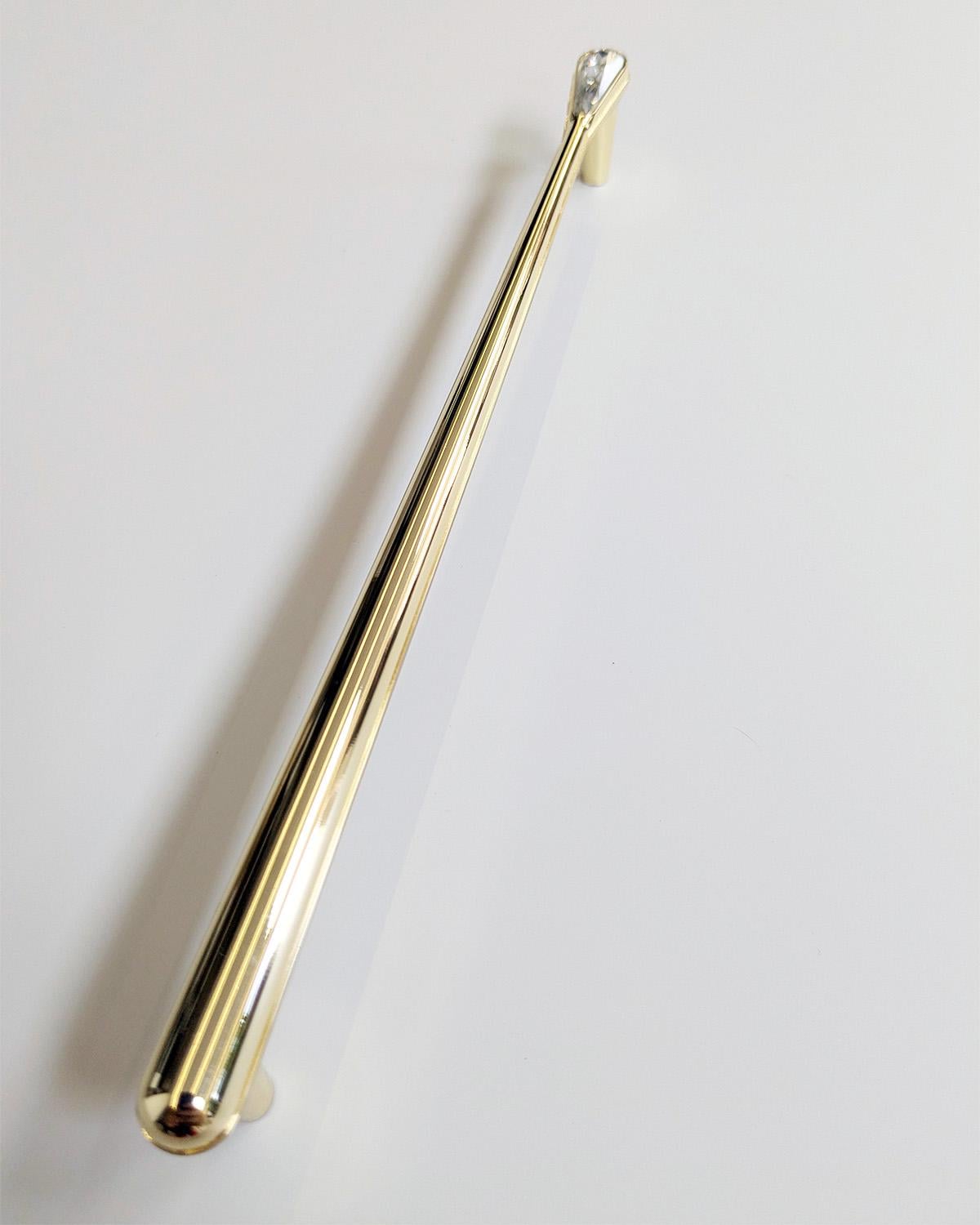 Мебельная ручка Crystal Nordic Edge 192 Gold (GO22NEG19265)