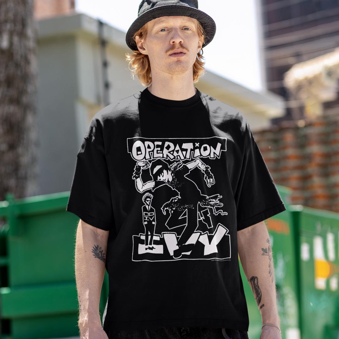 Футболка унисекс Operation Ivy Skankin S Черный (0000015612)