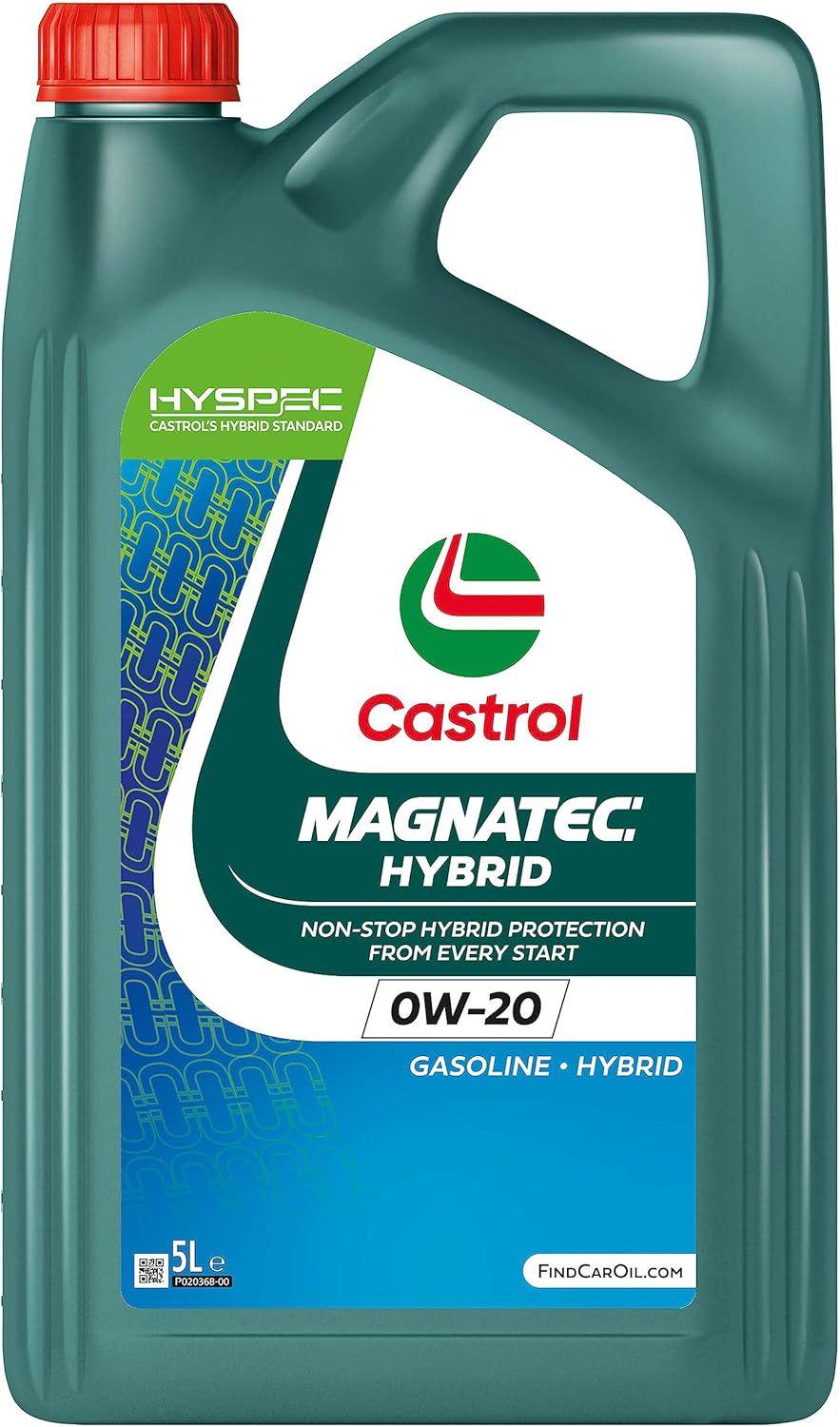 Моторное масло Castrol Magnatec Hybrid 0W-20 5 л