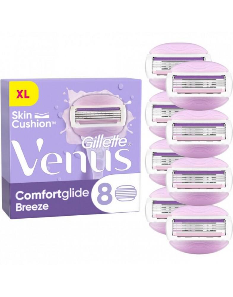 Кассеты сменные для женской бритвы Gillette Venus ComfortGlide Breeze 8 шт. (25328297)
