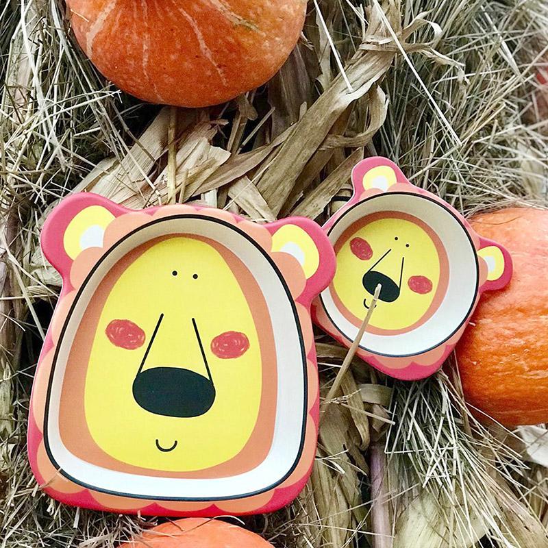 Тарелка детская суповая Fissman львенка из бамбукового волокна 14x13 см - фото 2 Тарелка детская суповая Fissman львенка из бамбукового волокна 14x13 см - фото 2