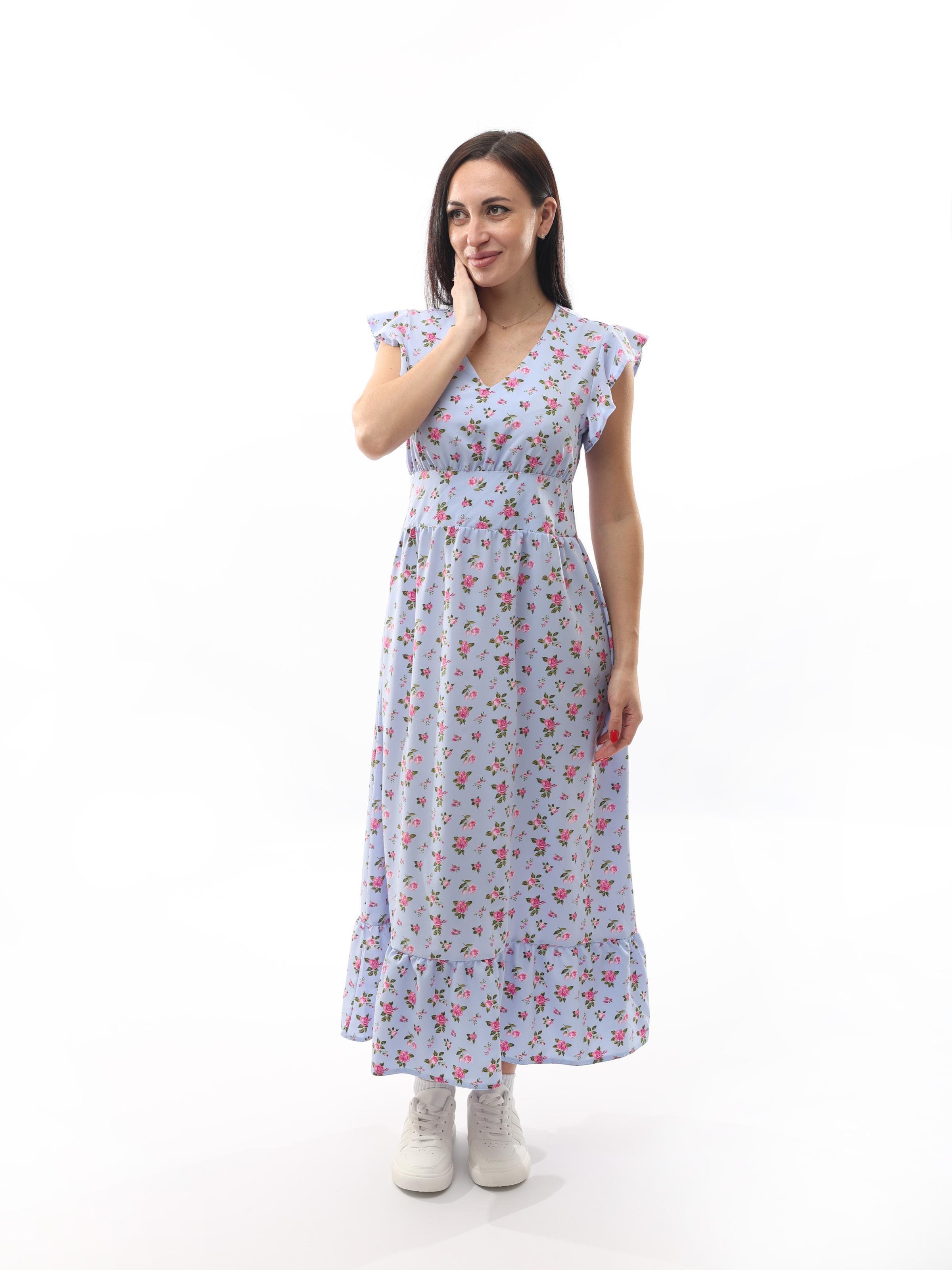 Платье женское est. 1991 р. 50 Голубой (277980-50)