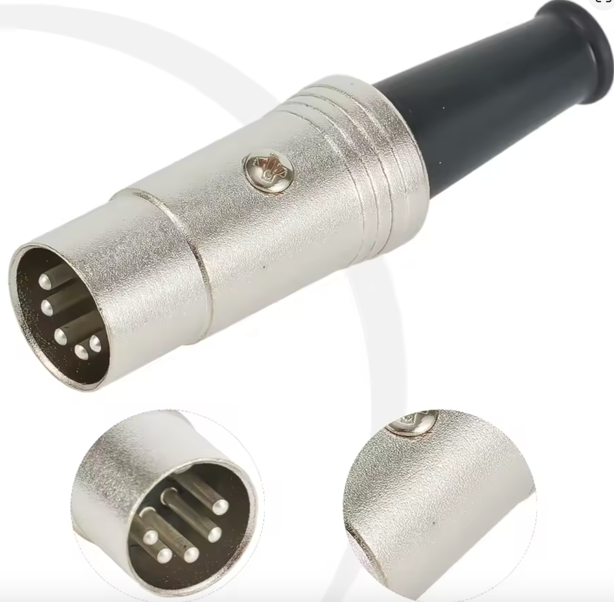 Разъем I-Taki DIN 7-контактный 6 мм (000006824) - фото 3