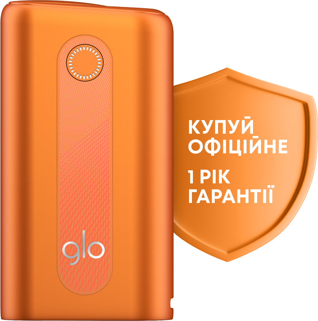 Система нагріву тютюну Glo Hyper з блоком живлення Orange (4G402) - фото 4