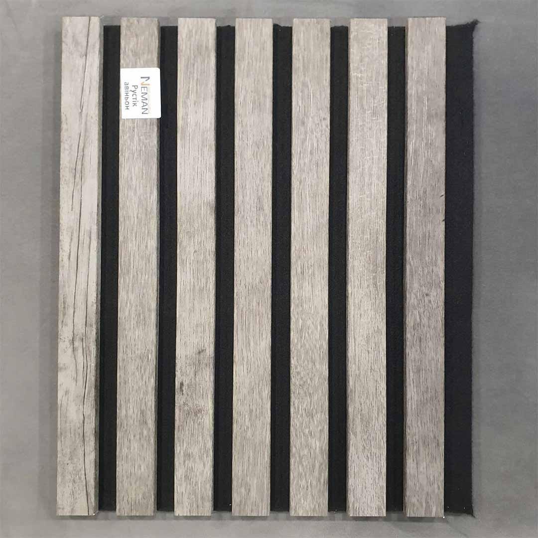 Панель стеновая акустическая реечная Neman 2780х300 мм Рустик авиньон Панель стеновая акустическая реечная Neman 2780х300 мм Рустик авиньон