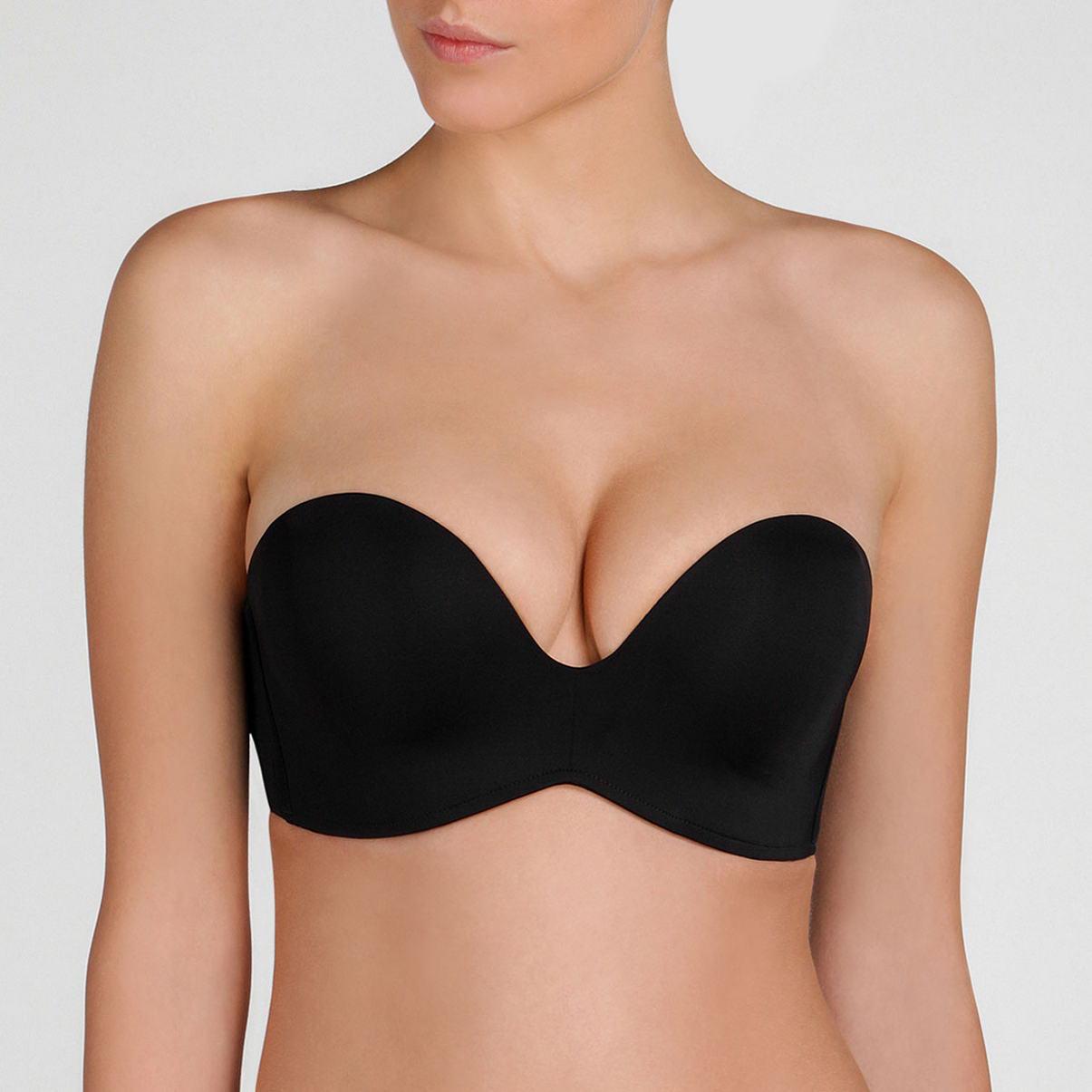 Бюстгальтер-бандо Wonderbra Ultimate Strapless A70 001 Black - фото 2