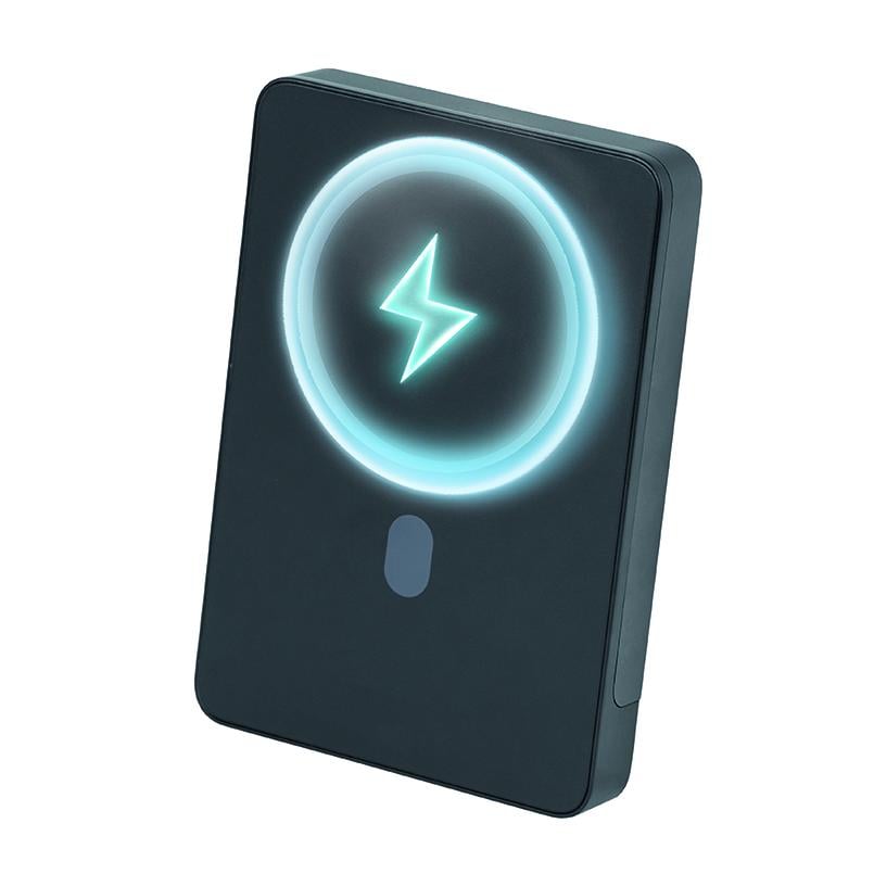 Повербанк Brevia ePower 10000 mAh MagSafe SuperSlim PD20W Q15W LCD Черный (45530MSB)