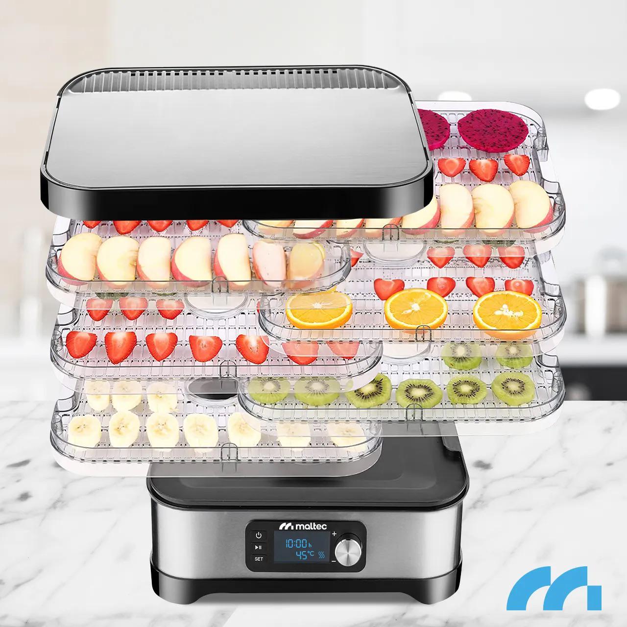 Сушилка электрическая Maltec PerfectDry с регулировкой температуры и таймером 450W 14,4 л (PD450) - фото 4