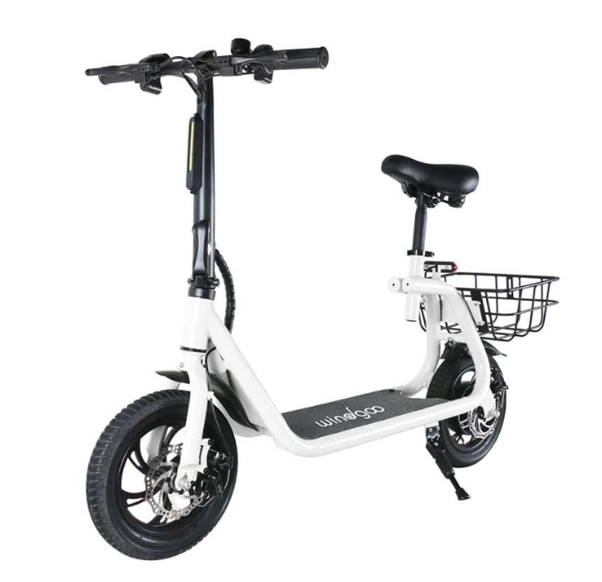 Электросамокат с сиденьем Windgoo B9 25 км/ч 500 Вт 35 км 12" колеса (16216-01)