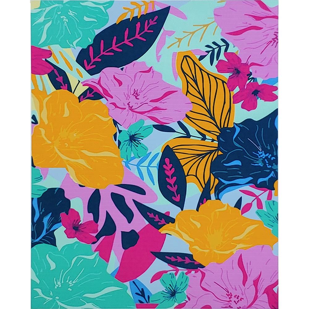 Картина по номерам Strateg Премиум Арт цветы 40x50 см (SY6806)