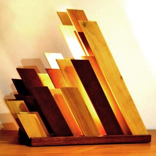 Світильник настільний з дерева Мансура Каррі/Савоярді (НСС-00550316)