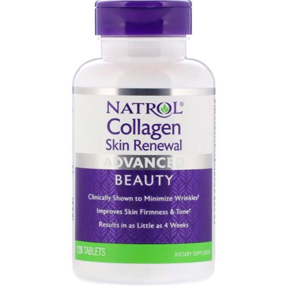 Комплекс для кожи, волос и ногтей Natrol Collagen Skin Renewal 120 Tabs (NTL-07372)